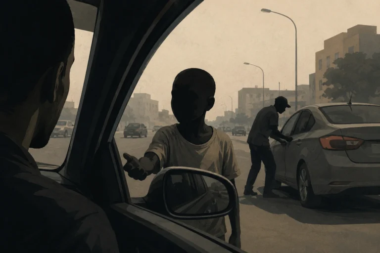 Nigerian police say children are being used to distract motorists during street robberies