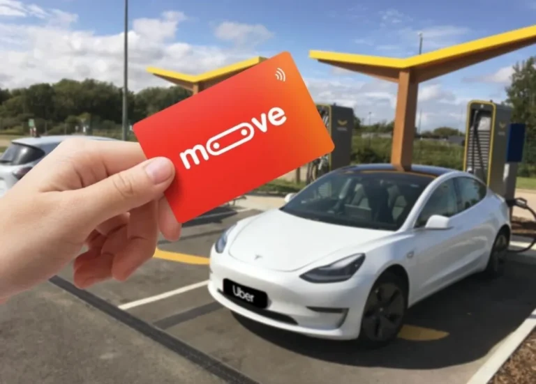 Moove branded vehicle representing the Nigerian-founded mobility startup after raising $250 million to reach a $2.1 billion valuation